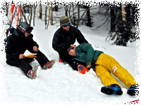 First Aid Exam 2000 at Sugarbush